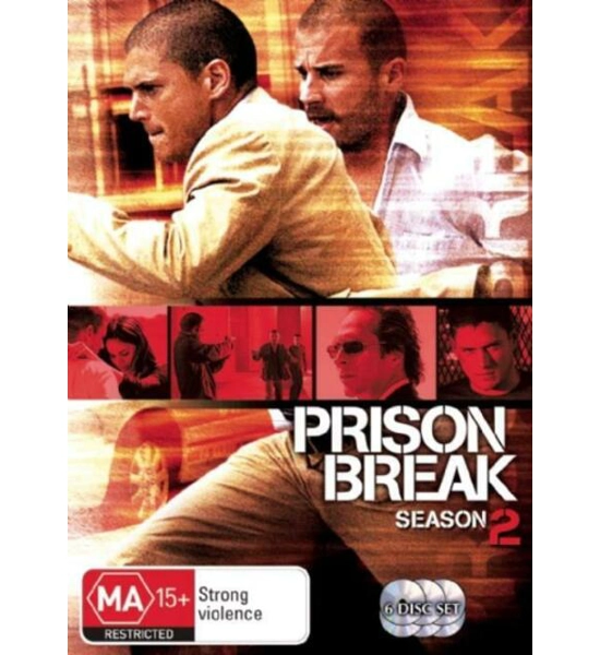 DVD PRISON BREAK SEASON 2