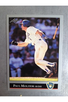 CARD PAUL MOLITOR LEAF