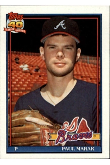 CARD PAUL MARAK TOPPS