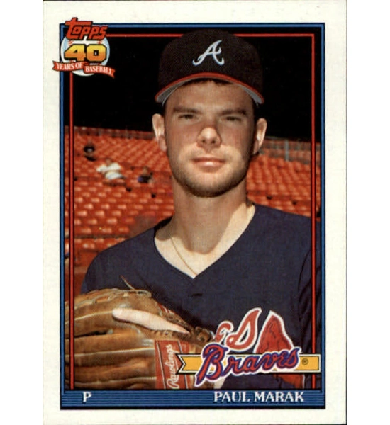 CARD PAUL MARAK TOPPS