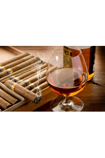 POSTER STOGIES AND GLASS