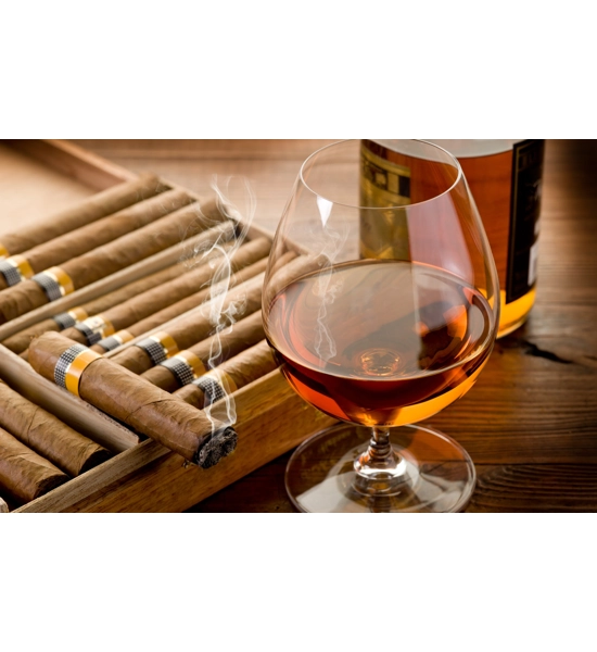 POSTER STOGIES AND GLASS