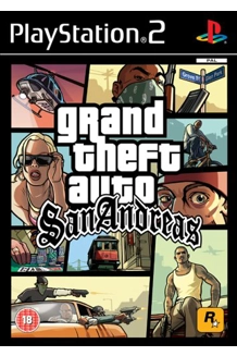 PS2 GRAND THEFT AUTO SAN ANDREAS