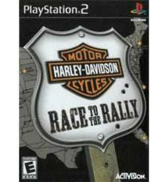 PS2 HARLEY DAVIDSON RACE TO THE RALLY