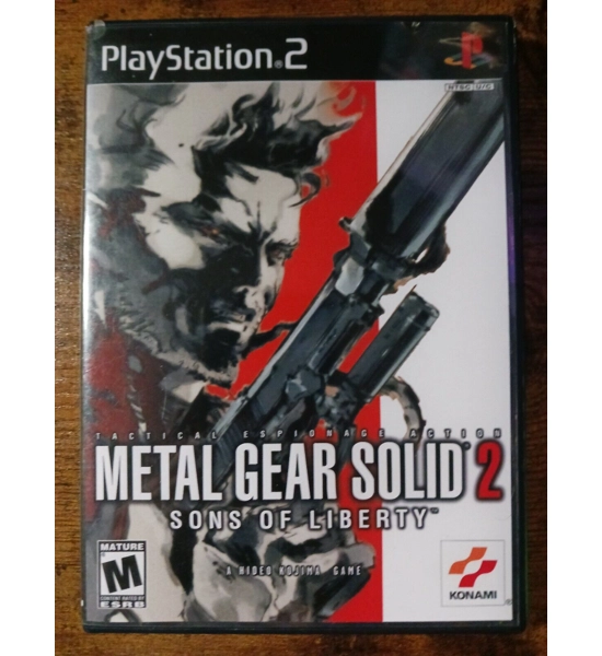 PS2 METAL GEAR SOLID 2 SONS OF LIBERTY