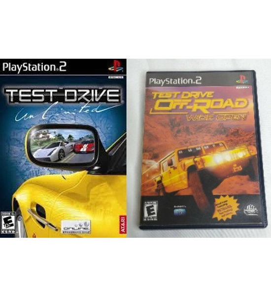 PS2 TEST DRIVE 2X