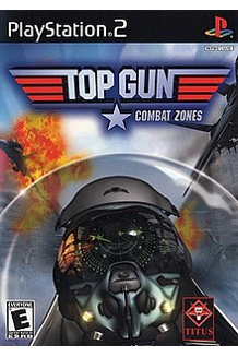 PS2 TOP GUN COMBAT ZONES