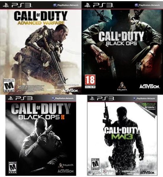 PS3 CALL OF DUTY 4X