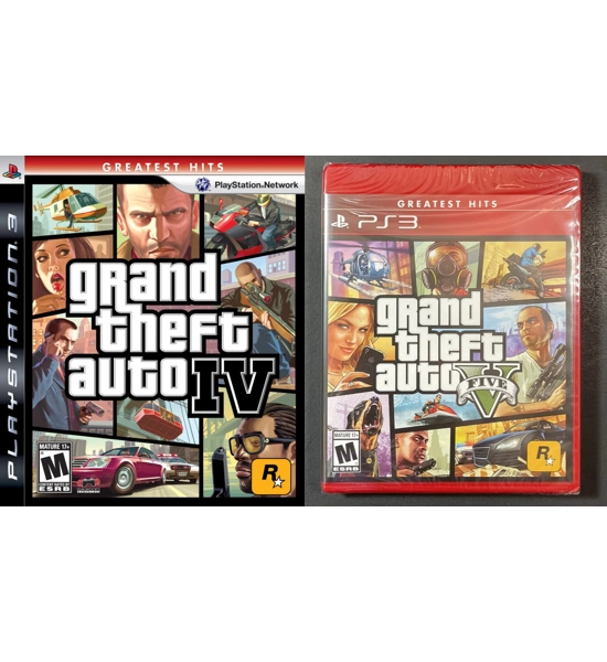 PS3 GRAND THEFT AUTO 2X