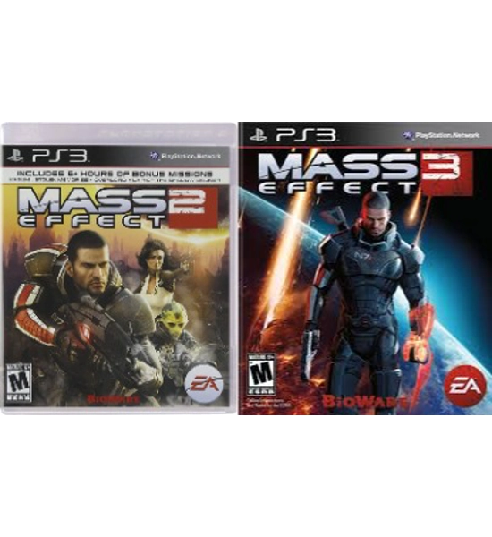 PS3 MASS EFFECT 2X