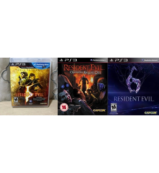 PS3 RESIDENT EVIL 3X