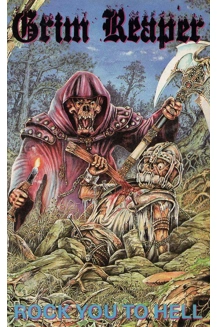 CASSETTE GRIM REAPER ROCK YOU TO HELL