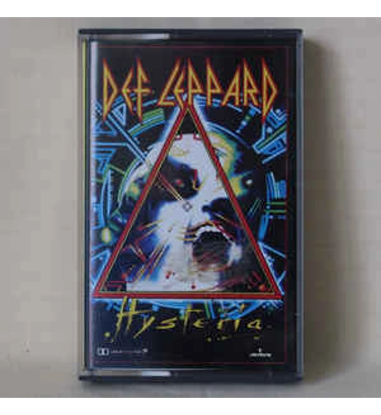 CASSETTE DEF LEPPARD HYSTERIA