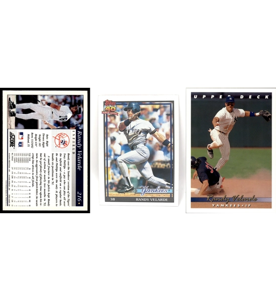 CARD 3X RANDY VELARDE