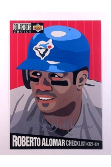 CARD ROBERTO ALOMAR UPPER DECK COLLECTOR'S CHOICE CHECKLIST