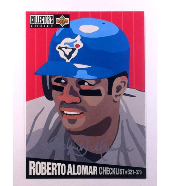 CARD ROBERTO ALOMAR UPPER DECK COLLECTOR'S CHOICE CHECKLIST