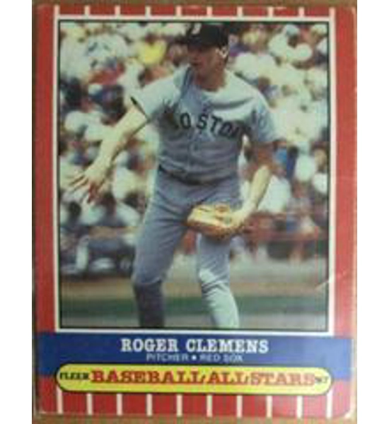 CARD ROGER CLEMENS FLEER