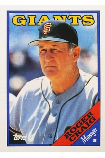 CARD ROGER CRAIG TOPPS