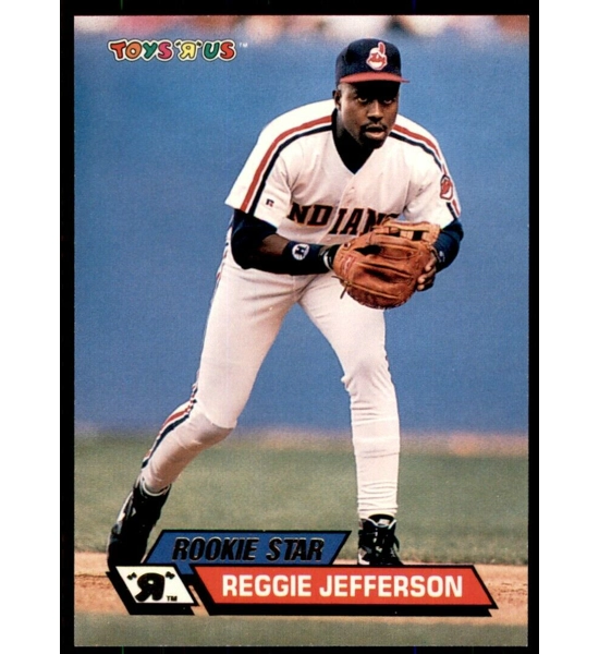 CARD REGGIE JEFFERSON TOPPS STADIUM CLUB ROOKIE STAR 83