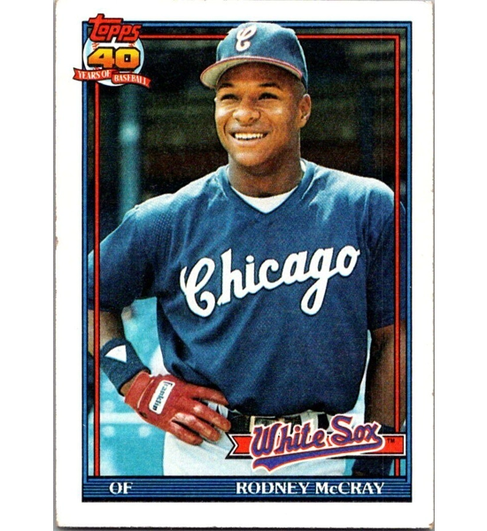CARD RODNEY MCCRAY TOPPS