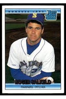 CARD ROGER SALKELD DONRUSS ROOKIE