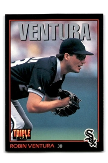 CARD ROBIN VENTURA TRIPLE PLAY