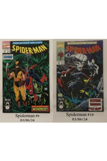 COMIC SPIDER-MAN 9 & 10