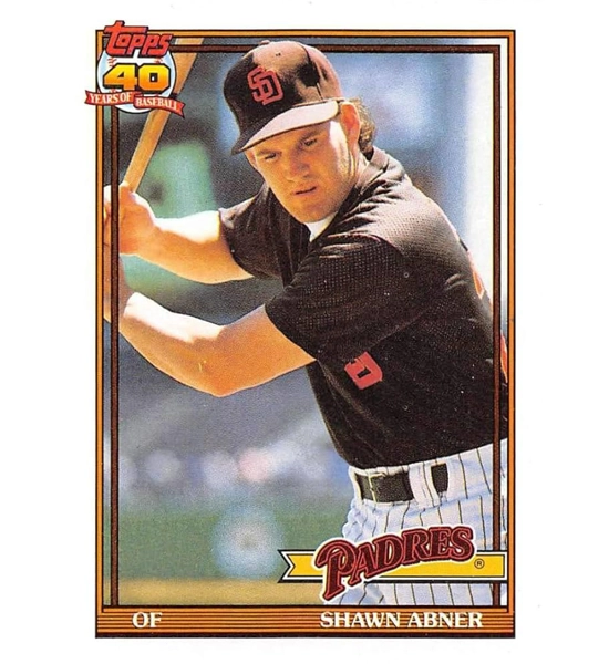 CARD SHAWN ABNER TOPPS