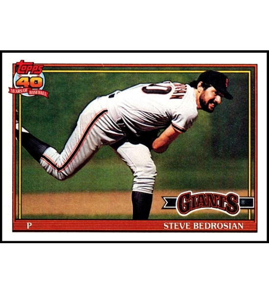 CARD STEVE BEDROSIAN TOPPS