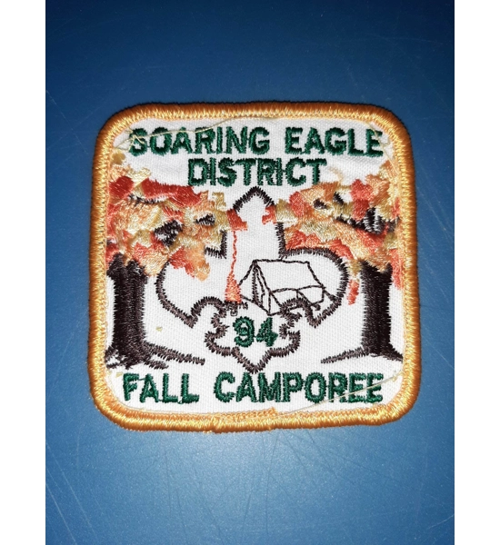PATCH BSA SOARING EAGLE DISTRICT FALL CAMPOREE 94