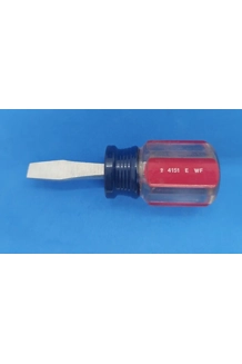 TOOL FLATHEAD SCREWDRIVER SHORT