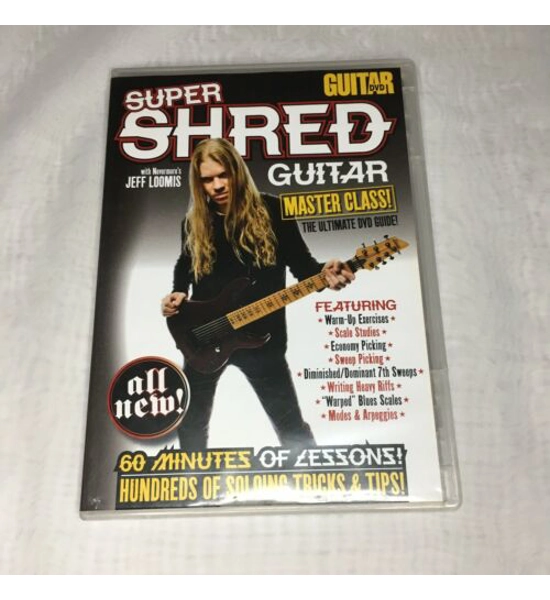 SUPER SHRED GUITAR MASTER CLASS JEFF LOOMIS
