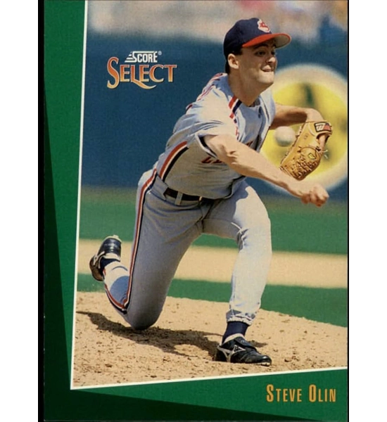 CARD STEVE OLIN SCORE 377