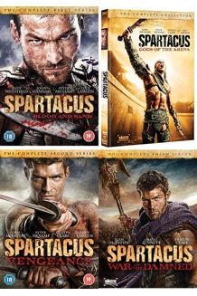DVD SPARTACUS 4X