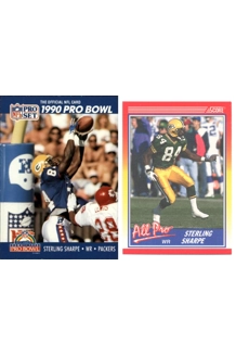 CARD 2X STERLING SHARPE