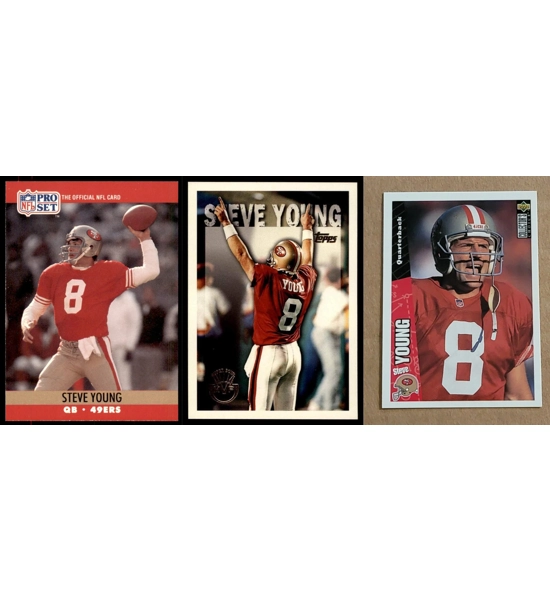 CARD 3X STEVE YOUNG