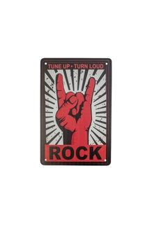 SIGN TIN ROCK