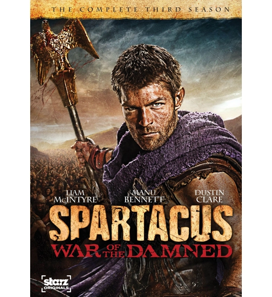 DVD SPARTACUS WAR OF THE DAMNED