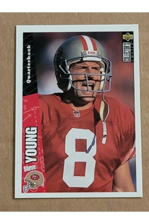 CARD STEVE YOUNG UPPER DECK COLLECTOR'S CHOICE