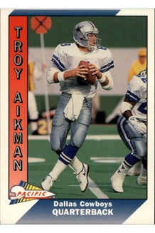 CARD TROY AIKMAN PACIFIC 93