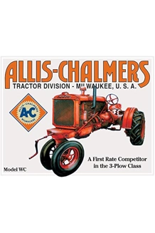TIN ALLIS-CHALMERS TRACTOR DIVISION MILWAUKEE