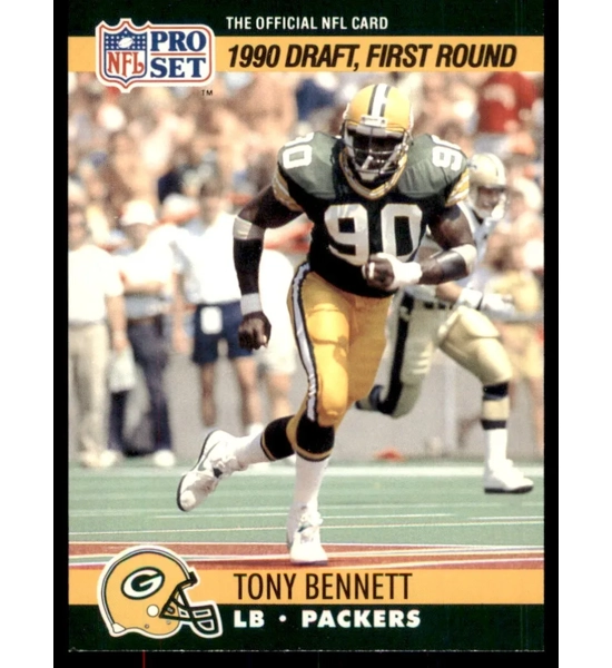 CARD TONY BENNETT 1990 DRAFT FIRST ROUND