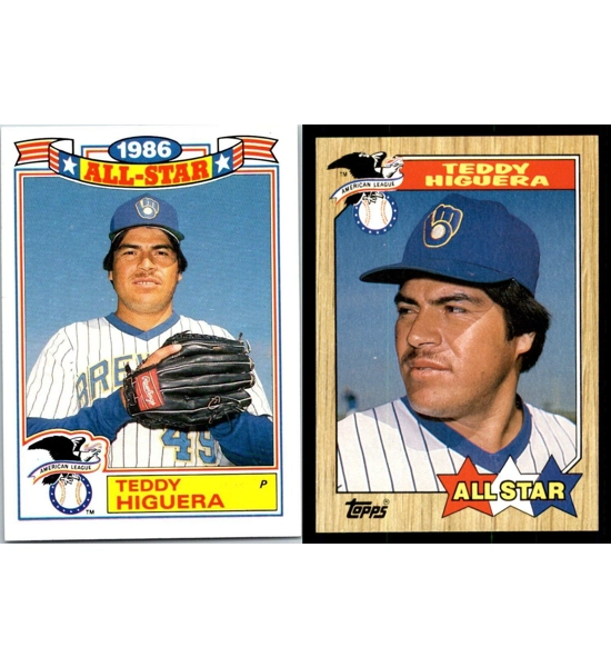 CARD 2X TEDDY HIGUERA