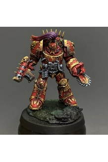 WARHAMMER CUSTOM FIGURINE TERMINATOR AZRAKH THE ANNIHILATOR