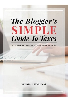 BOOK THE BLOGGER'S SIMPLE GUIDE TO TAXES