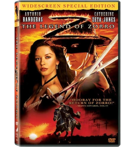 DVD THE LEGEND OF ZORRO