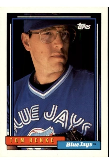 CARD TOM HENKE TOPPS