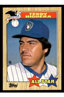 CARD TEDDY HIGUERA TOPPS ALLSTAR