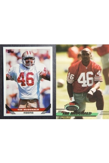 CARD 2X TIM MCDONALD