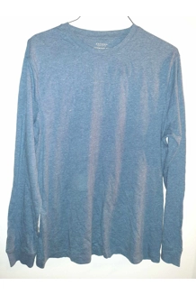 T-SHIRT L GRAY LONG SLEEVE